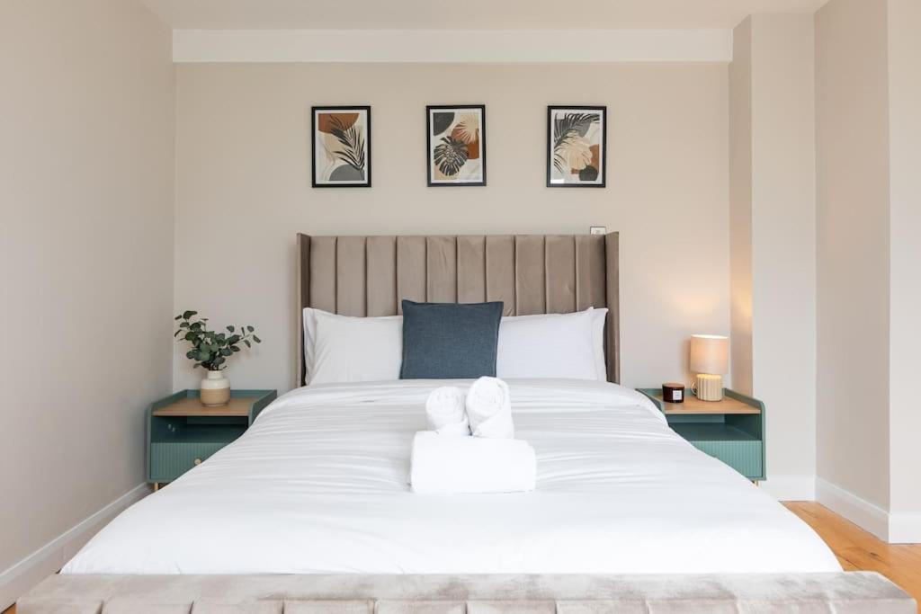 Modern Penthouse Apartment 2 Bed, 2 Bath Sleeps 6 City Centre Belfast Bagian luar foto